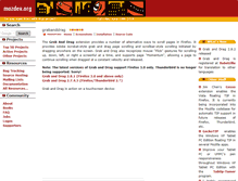 Tablet Screenshot of grabanddrag.mozdev.org